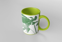 Caneca Folhagens Verde Mod2