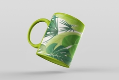 Caneca Folhagens Verde Mod7 - comprar online