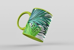 Caneca Folhagens Verde Mod12 - comprar online