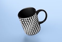 Caneca Grafismo Preta MOD1