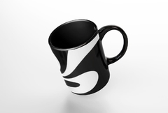 Caneca Grafismo Preta MOD2