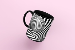 Caneca Grafismo Preta MOD3 - comprar online