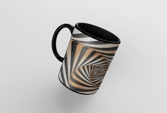 Caneca Grafismo Preta MOD5 - comprar online