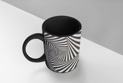 Caneca Grafismo Preta MOD7 - comprar online