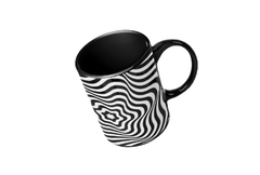 Caneca Grafismo Preta MOD8