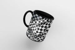 Caneca Grafismo Preta MOD12 - comprar online