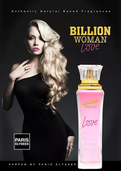 Perfume Billion Woman Paris Elysees - 100ml - Presentes Personalizados I Canecas, Camisas, Perfumes, Quadros, Almofadas