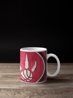 Caneca Toronto Raptors mod 3 - comprar online