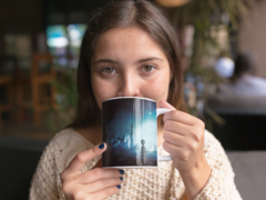 Caneca Stranger Things mod 1 - Presentes Personalizados I Canecas, Camisas, Perfumes, Quadros, Almofadas