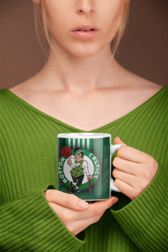 Caneca Boston Celtics mod 1 - Presentes Personalizados I Canecas, Camisas, Perfumes, Quadros, Almofadas