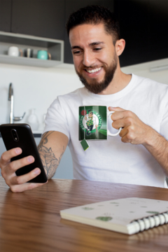 Caneca Boston Celtics mod 4 - Presentes Personalizados I Canecas, Camisas, Perfumes, Quadros, Almofadas