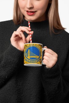 Caneca Golden State Warrior mod 1 - Presentes Personalizados I Canecas, Camisas, Perfumes, Quadros, Almofadas