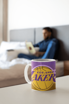 Caneca Los Angeles Lakers mod 2 - Presentes Personalizados I Canecas, Camisas, Perfumes, Quadros, Almofadas