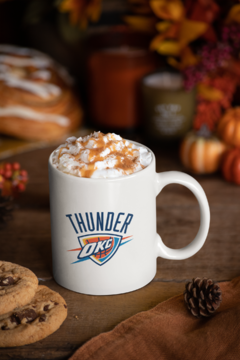 Caneca Oklahoma City Thunder mod 3 na internet