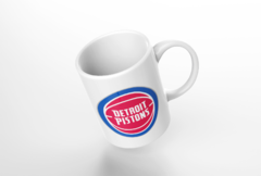 Caneca Detroit Pistons mod 5