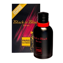 Perfume Black is Black Paris Elysees - 100ml - comprar online