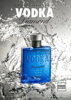 Perfume Vodka Diamonds Paris Elysees - 100ml - Presentes Personalizados I Canecas, Camisas, Perfumes, Quadros, Almofadas