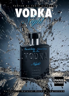 Perfume Vodka Night Paris Elysees - 100ml - Presentes Personalizados I Canecas, Camisas, Perfumes, Quadros, Almofadas