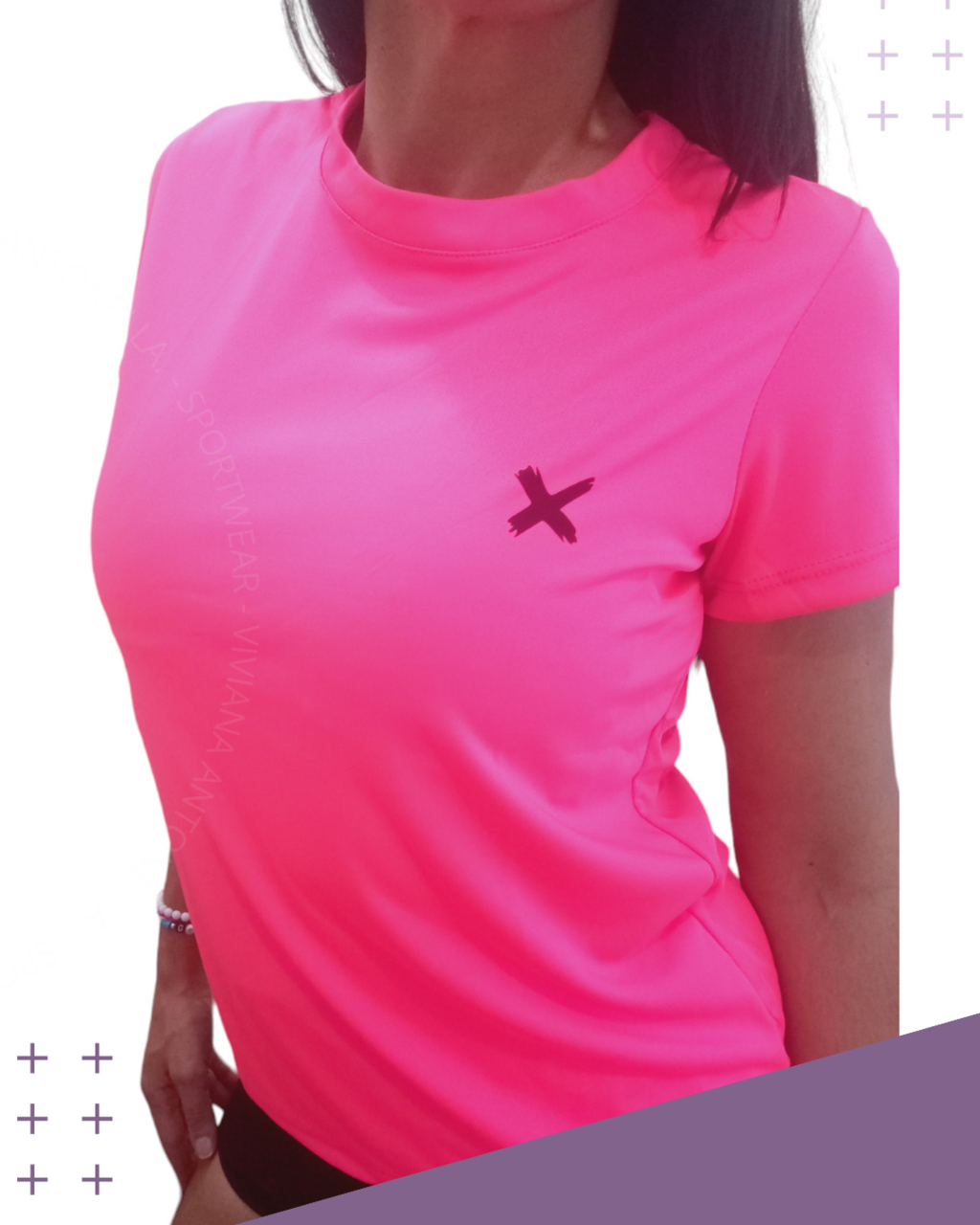 Remeras deportivas fluor mujer sale