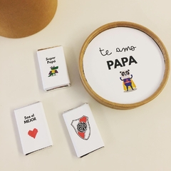 Kit Dia del Padre cuadrito + chocolates - tienda online