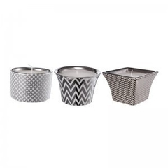 Velas Silver (Set x 3)