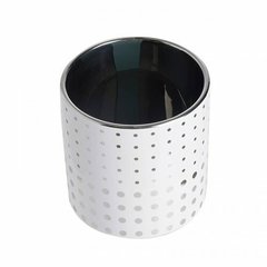 Portamaceta Silver Dots - comprar online