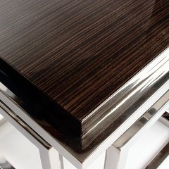 Mesa Cubbo Brown - decoraciones exclusivas