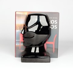 Sujeta libro Head Black - decoraciones exclusivas