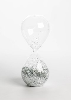 Reloj de Arena Glitter Silver en internet