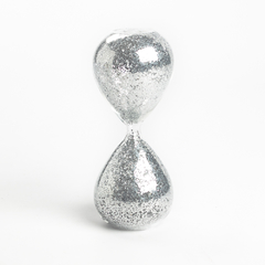 Reloj de Arena Glitter Silver - comprar online