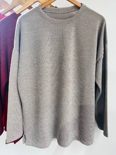 Sweater cuello redondo lanita ribb (T. Aprox: L/XL) - comprar online