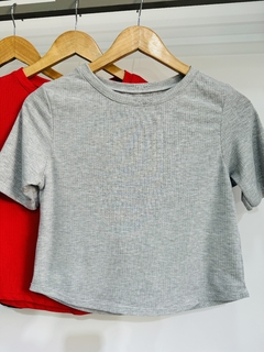 Remera top morley mangas cortas (T. Aprox M/L/XL) - comprar online