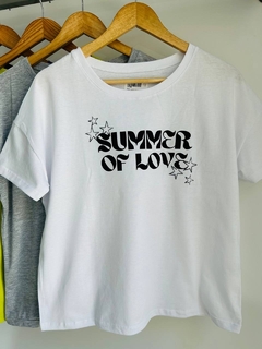 Remera de algodón Summer love (Talle Aprox. L/XL)