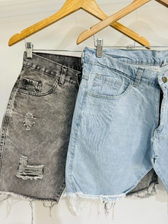 Bermuda jeans rigida adulto