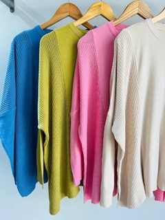 Sweater de hilo oversize (Talle Aprox. xxl/xxxl)