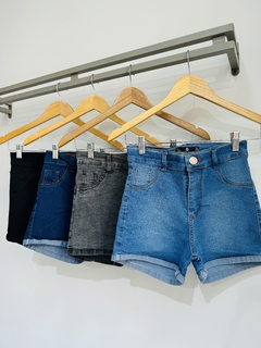 Short jeans promo dama elastizado