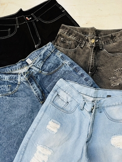 Bermuda jeans rigida adulto - comprar online