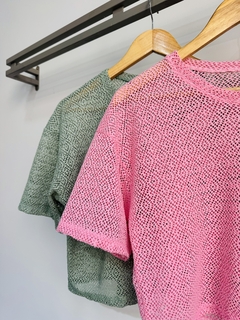 Pupera over brodery calado (T. Aprox M/L) - comprar online