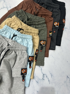 Short de niño calidad extra cargo con etiqueta - comprar online