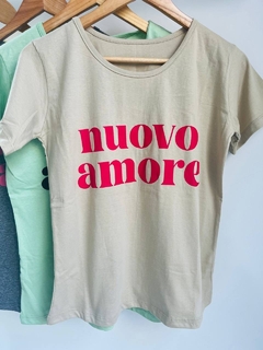 Remera algodón Nuovo Amore (T. Aprox: M/L) - comprar online