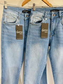 Jeans dama elastizado GORSI celeste - comprar online