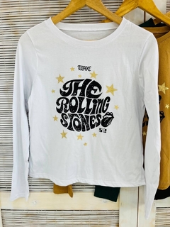 Remera mangas largas The Rolling Stones (T. Aprox: M/L)