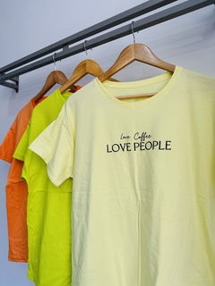 Remera algodón LOVE PEOPLE (T. Aprox L/XL) - comprar online