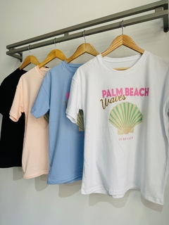 Remera algodón PALM BEACH (Talle Aprox. L/XL)