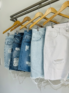 Bermuda jeans rigida adulto - comprar online