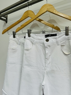 Jeans blanco dama (molde muy chico) - comprar online