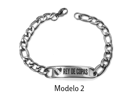 PULSERA ACERO Q GRABADO CAI - comprar online