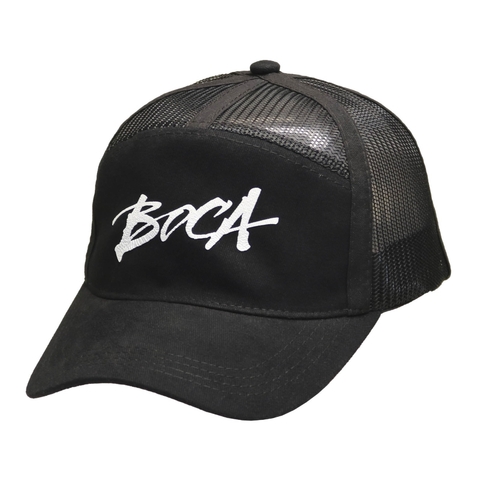 GORRO 7 PANELES NEGRO BOCA BJ716E - comprar online