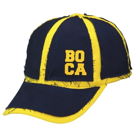 GORRO 6 GAJOS CON PARCHE BOCA BJ717