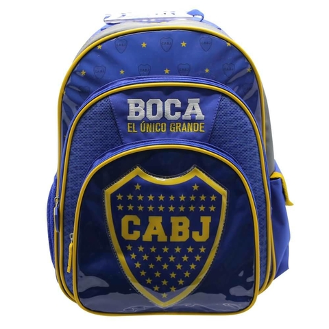 MOCHILA BOCA JR 16" ESPALDA